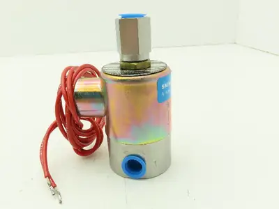 Honeywell Skinner V5D34390 Solenoid Valve 3-Way NC 120V 400 PSI 1/4" NPT
