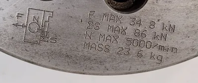 KITAGAWA B-208 3 Jaw Chuck Tooling & Accessories, Lathe Chucks | Machinery Central (4)
