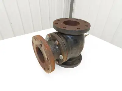 Siemens Powers #125 Plug Valve 4" Flanged