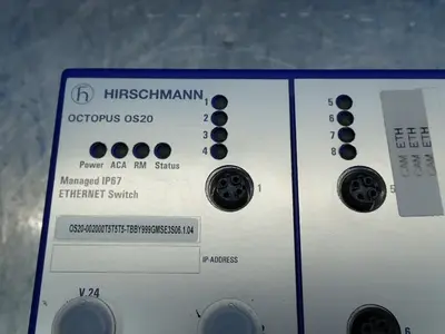 Used HIRSCHMANN OS20002000T5T5T5TBBY999GMSE3S Relays & Switches | HGR 24 #739218