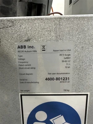 Used 2019 ABB IRB 4600 Robotics California US | MachineryMax #1462098