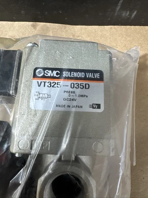 New SMC VT325-035D Solenoid Valve Warranty 🇺🇸