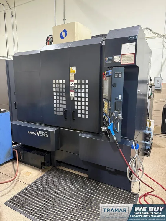 Used 2006 MAKINO V56 Vertical Machining Centers Michigan US | Tramar Industries #1086536
