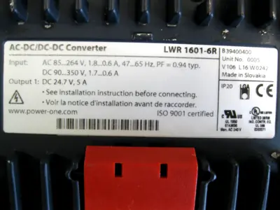 USED Power-One LWR 1601-6R