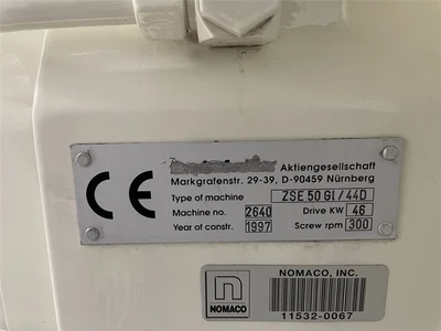USED LEISTRITZ ZSE 50 GG