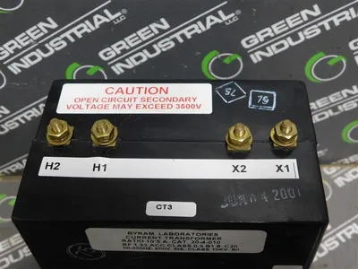 Byram Laboratories 20-4-010 Current Transformer 10:5A RF 1.33 ACC Class 0.3 Used