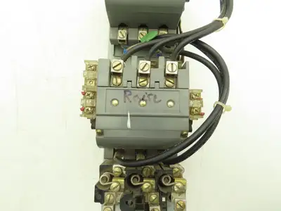Furnas 22FP32AFE3 Reversing Motor Starter 25Hp Size 2 Max 45A 600 VAC Overload