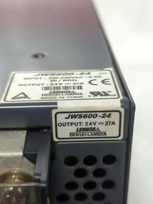 Used LAMBDA JWS600-24 Single Output Power Supplies Ohio US | Surplus Asset Holdings #1578881