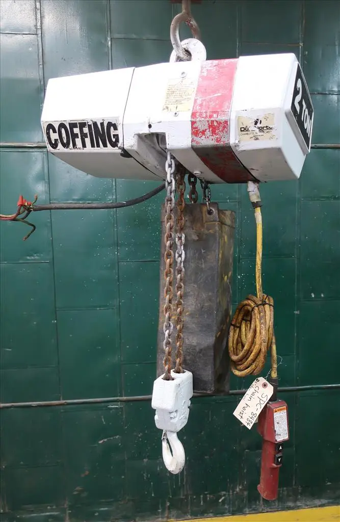 USED COFFING HOISTS EC.4008.3