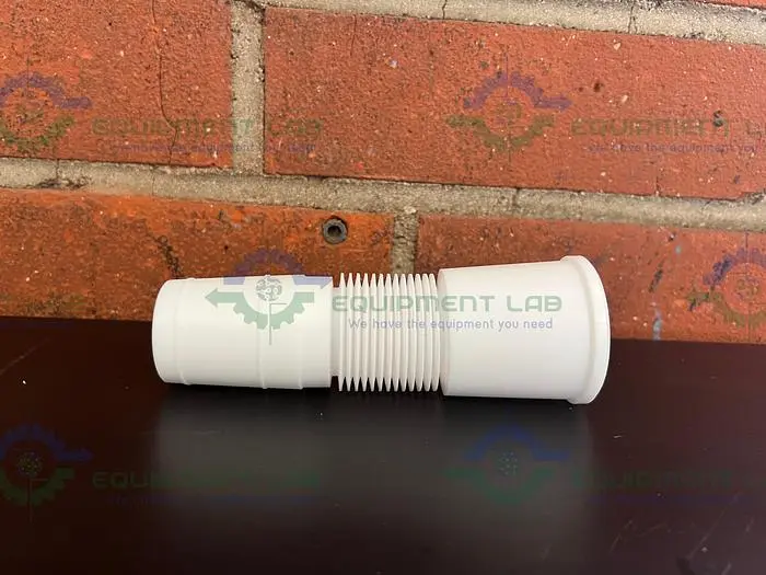 Used CHEMGLASS JOINT SIZE 45/50 LENGTH: MIN. 150 (MM), MAX. 165(MM), BELLOWS ADAPTER Glassware - Other | Equipment Lab #486388