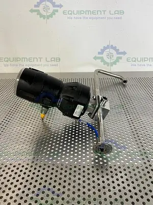 USED ITT PURE-FLO A208 DIAPHRAGM 4-WAY VALVES 90PSI W/ 3/4" AND 1" SANITARY FITTINGS