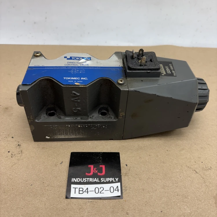 Used Tokimec DG4VS-5-OBL-M-U7L-H-7-40-JA2 Valves/Fittings Indiana US | J&J Industrial Supply #1277314