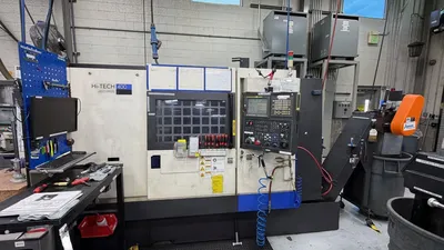 2012 HWACHEON HI-TECH 400 CNC Lathes | Tight Tolerance Machinery (1)