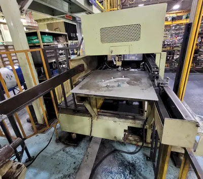 23.6" X 19.6" AIDA MODEL #BFA-60/50-30R AUTOMATIC BLANK FEEDER FOR PRESS LINE: STOCK #22204