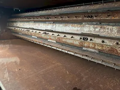 60" WIDE MARATHON MODEL #PERFORATOR FOR PLASTIC BOTTLES & ALUMINUM CANS : STOCK #21935