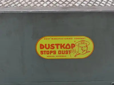 Aget 1151 Dustkop Cyclone Dust Collector 1.5Hp 1000 CFM 230/460V 6" Inlet