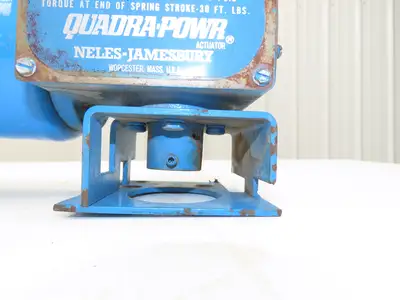 Neles-Jamesbury B60S Quadra-Powr Pneumatic Actuator + 6" Wafer Butterfly Valve