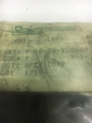 NEW Carr Lane P-88-20-1.0000