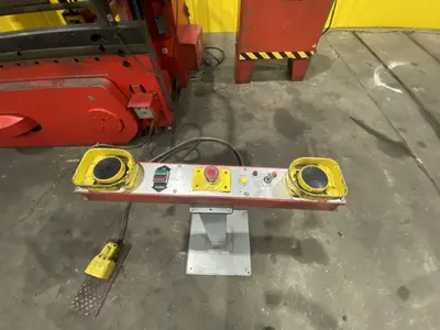 230 TON X 10' CINCINNATI MODEL #230-8AS HYDRAULIC CNC PRESS BRAKE W/ UPGRADED CONTROLS: STOCK #19386