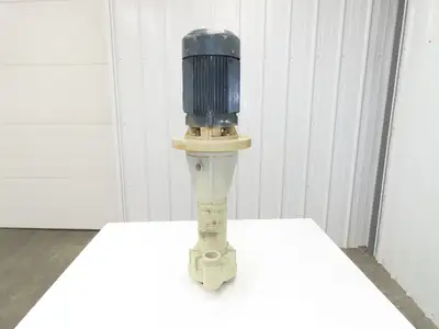 Flux-Gerate LA100L/4/2R-12 Plastic Centrifugal 20" Immersion Pump 2.6kw 400V 3PH