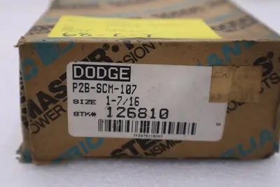 DODGE 126810 P28-SCM-107 PILLOW BLOCK BALL BEARING - STOCK 2944CC