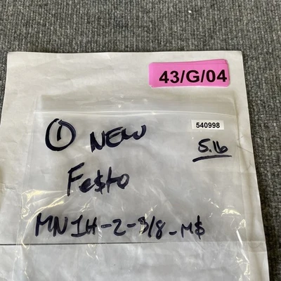 New | in-Stock Festo MN1H-2-3/8-MS Valves/Fittings California US | Davliegogo LLC #1710987