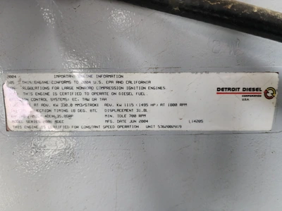 USED KOHLER 1000DSEB