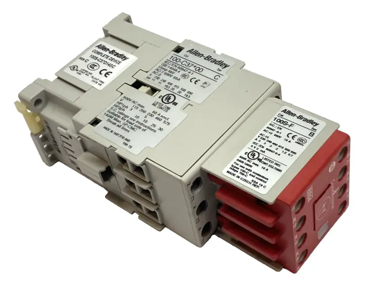 Used Allen Bradley Ser. C Guardmaster Safety Contactor 37A Line Side PLC Contactors Michigan US | Maverick Industrial Sales #1398415