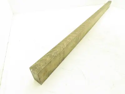 954 Bronze Stock Rectangle Oversize Flat Bar 1-1/4"x 2-1/2"x 48"L  44lbs