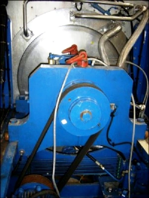 Krauss-Maffei HZ 1000 Ph CIP peeler centrifuge, 316L SS.
