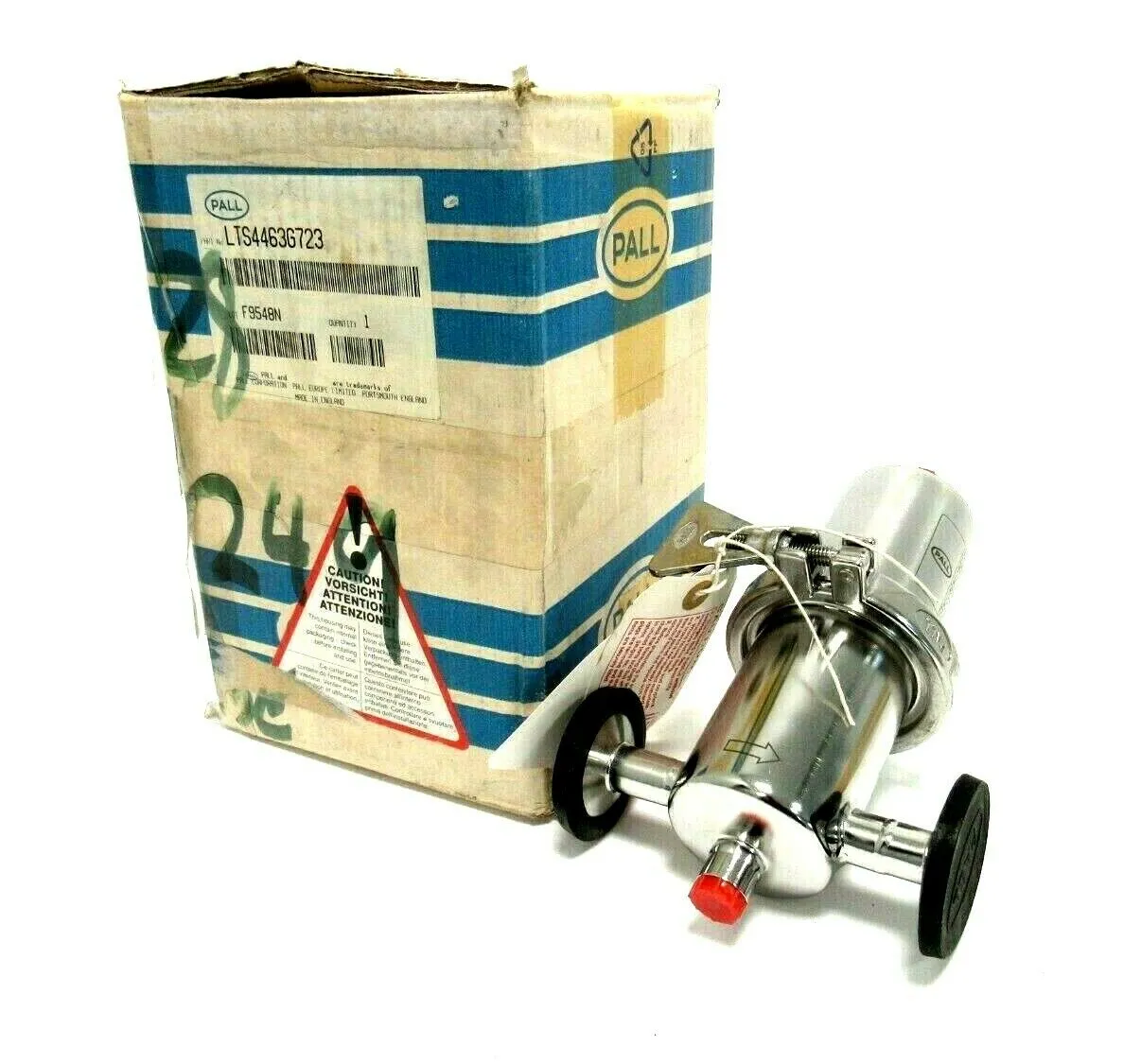 NEW PALL LTS4463G723 STAINLESS STEEL FILTER HOUSING