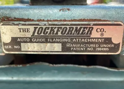 Lockformer Pittsburg Machine w/ Curve Attachment 1ph 20 Gauge (101791)