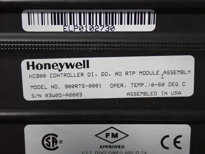 Used HONEYWELL 900RTS0001 PLC Input & Output Ohio US | HGR 24 #801882