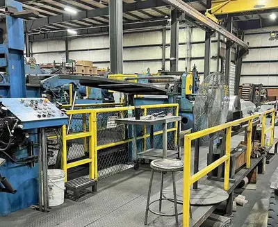 STAMCO 24" x 5.00" x 12,000#  Slitting Line (14700) SLITTING LINES | Machinery International LLC (12)