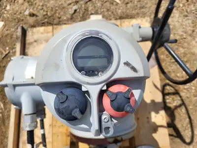 8" Class 600 Gate Valve w/ Rotork Actuator IQ 40FA25A