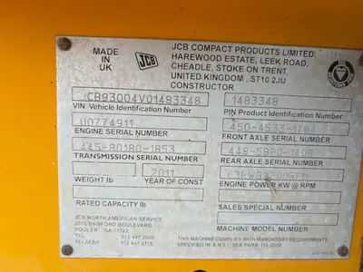 Used 2011 JCB 930 Misc Forklifts Texas US | 4K Lift Co #1503018