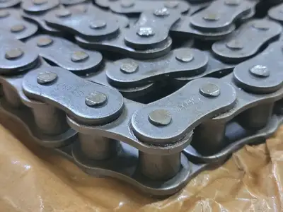 Riveted Roller Chain ANSI 80, 10FT, 1" Pitch