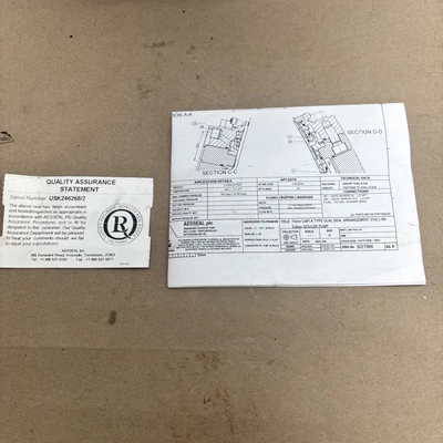 New | in-Stock Aesseal Aza 15143033 Pump Parts Indiana US | J&J Industrial Supply #1389277