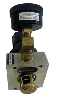 NEW PARKER K472003C REG ASSM W/STD GAUGE 125 PSI