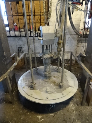 Kecol Press out to suit 1,100 mm dia mixer pan Model Q/RH160115STS-TC