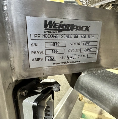 USED 2020 Primo Combi Multi-Head Weigher