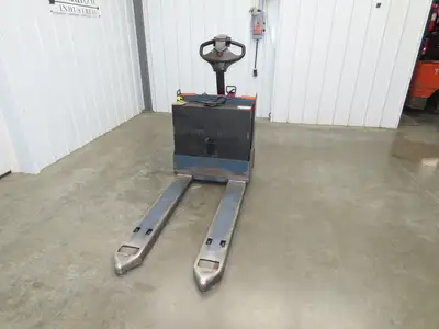 Toyota 8HBW23 Electric Walkie Pallet Jack 4500 lb 45" Forks 8.5" Lift 24V 1250H