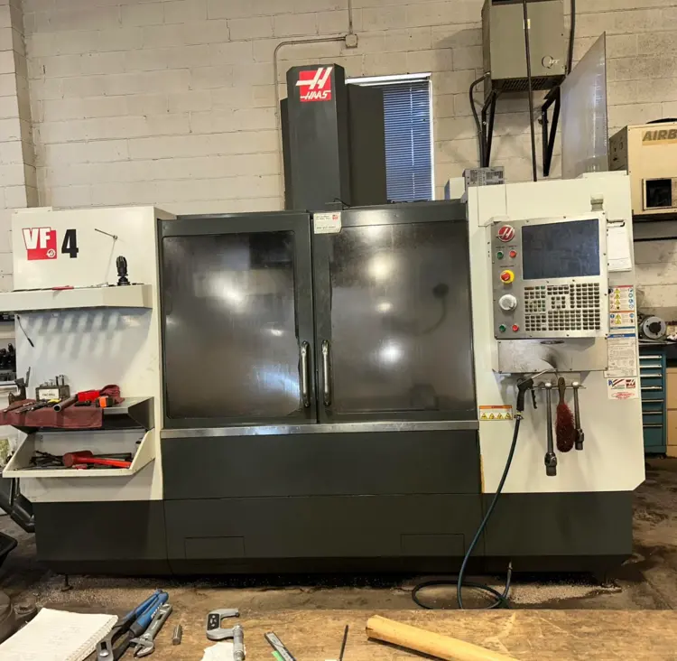 Used 2010 HAAS VF-4B Vertical Machining Centers Ohio US | Toolquip, Inc. #893528