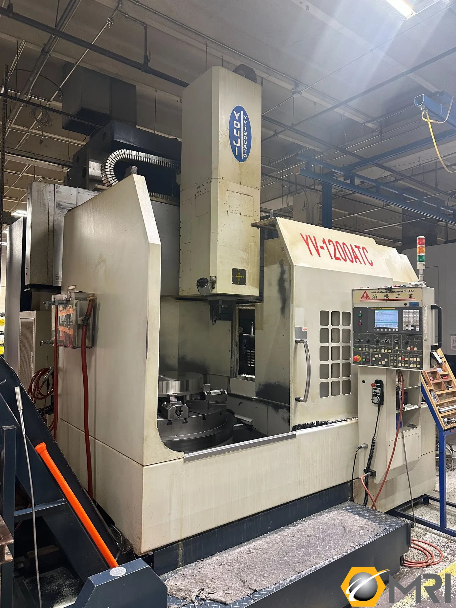 2007 YOU-JI YV-1200ATC VERTICAL TURNING LATHE | 7612661 MM