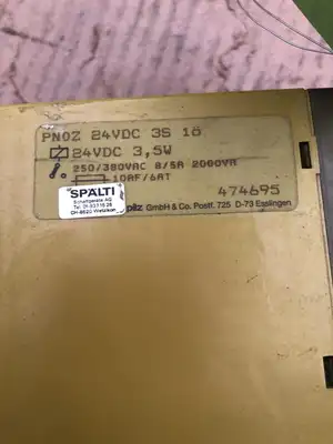 PILZ PNOZ 474695 Safety Relay 24VDC 3.5W 250/380VAC 8/5A 2000VA