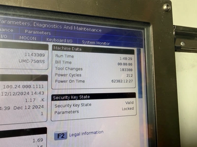 2017 HAAS UMC-750SS MACHINING CENTERS, VERT., N/C & CNC, 5-AXIS | Wheeler Machinery Sales (14)