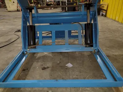 4,000 LBS X 72" X 72" LIFT PRODUCTS MODEL #LPT4W-040-36 HYDRAULIC SCISSOR LIFT TABLE: YOBRO #24987