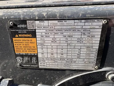 Used 2019 DOOSAN G35S-7 Liquid Propane Forklifts Texas US | 4K Lift Co #1503968