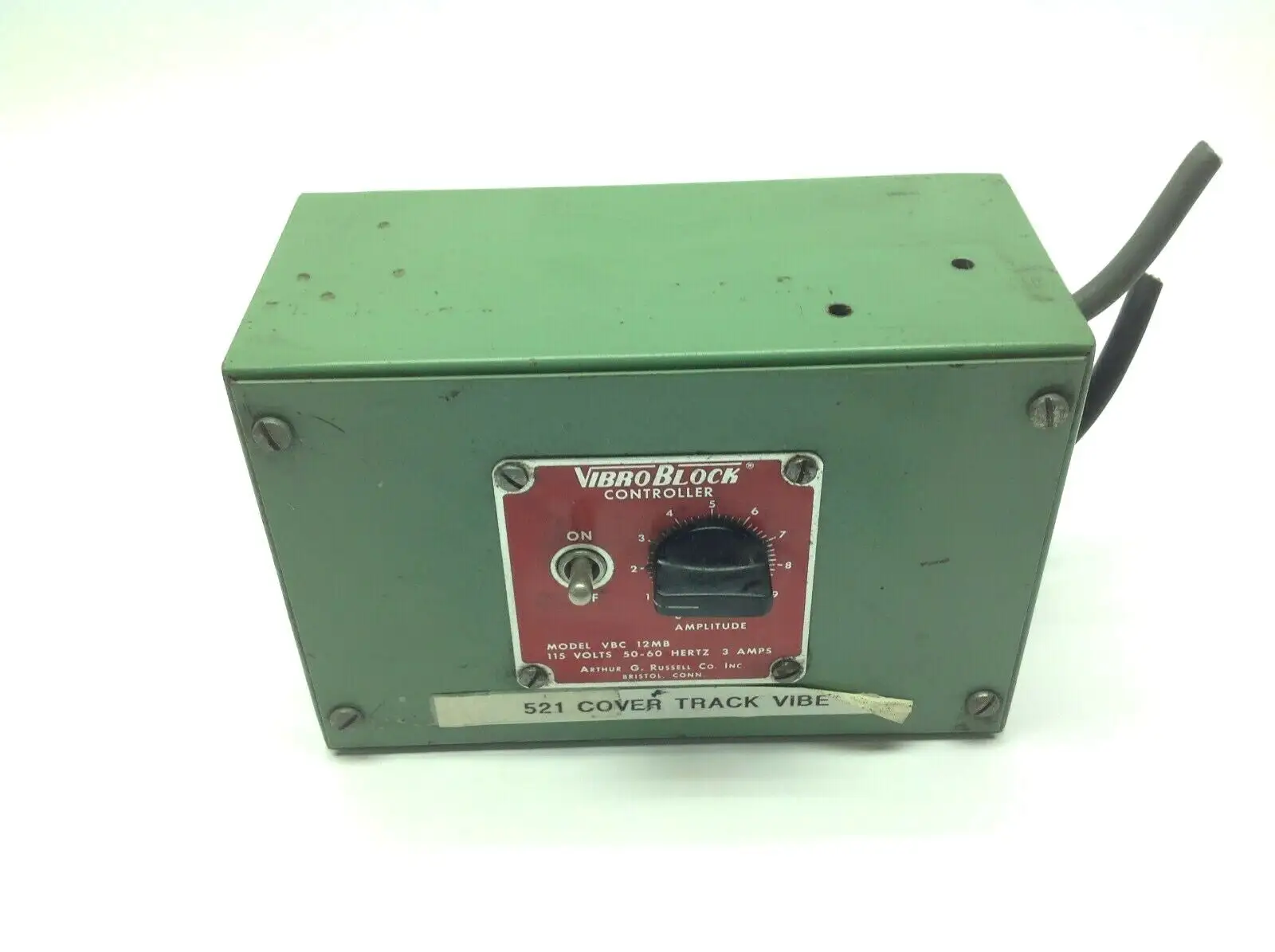 Used Russell VibroBlock Controller Electrical Controls Michigan US | Maverick Industrial Sales #1401471