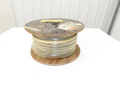 Commercial Group 9/16" x 104' Steel Wire Rope Crane Hoist Winch Lifting Cable